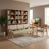 3-Seater Hospital Waiting Room Bench | Solid Wood Medical Clinic Seating for Nursing Home & Healthcare Facility Reception