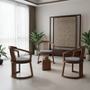 Chinese Solid Wood Armchair for Healthcare & Senior Living