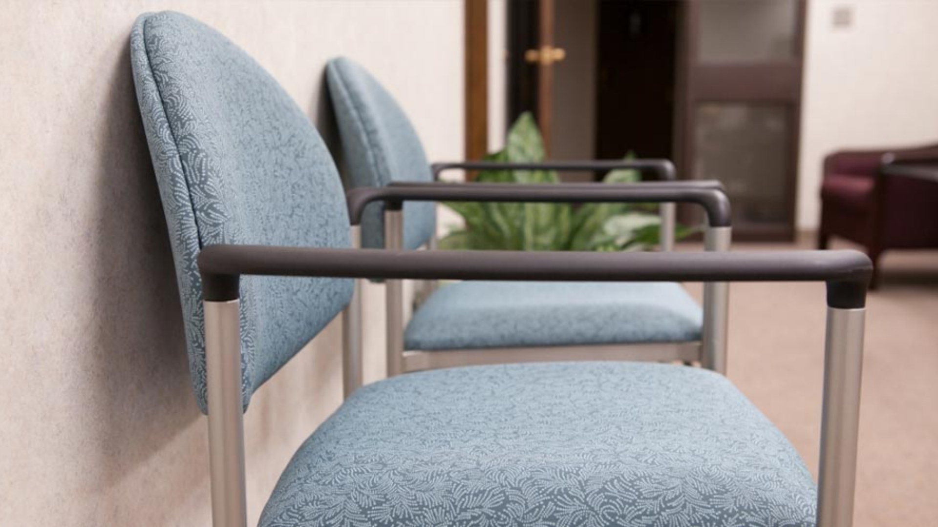 Fabric healthcare seating