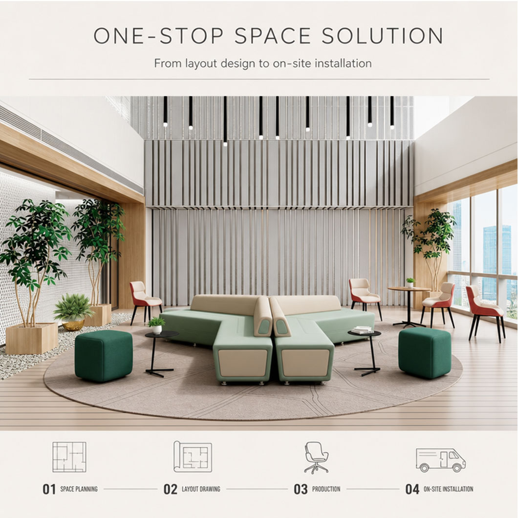  free-form modular sofa 
