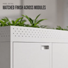 Metal Storage Cabinet Series for Office and Hospital Storage Walls