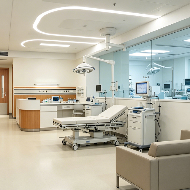 Hospital Ward & Clinic Furniture Set | Custom Medical Space Solutions