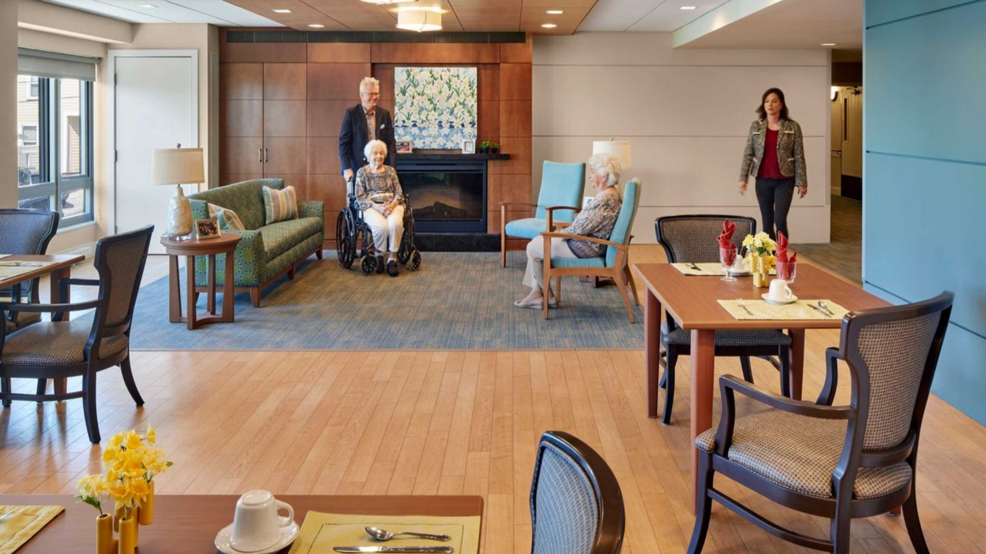 Common areas in long-term care facilities